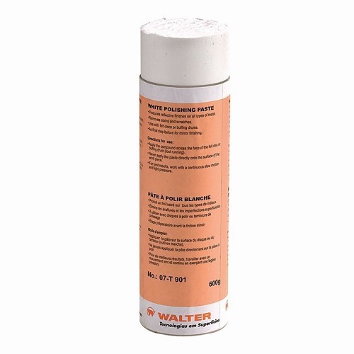 Walter Surface Technologies 07T901 Polishing Paste, 600 gm, White, 1200-1500 Grit